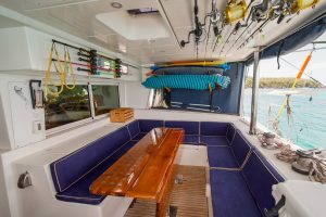 cockpit, Lagoon 500, catamaran for sale