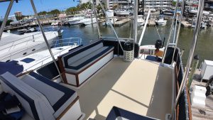 cockpit, Grand Banks 42 Classic, trawler for sale