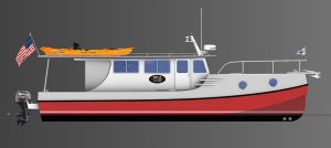 diagram, Great Harbour TT35, trawler for sale