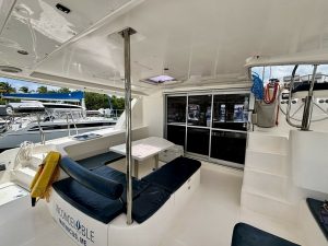 cockpit, Leopard 44, catamaran for sale