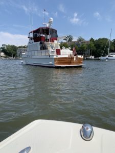 underway, Grand Banks 46 Classic, trawler for sale