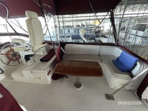 cockpit, Grand Banks 46 Classic, trawler for sale