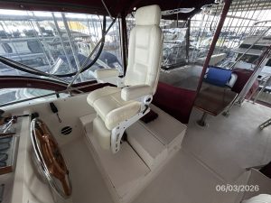 cockpit, Grand Banks 46 Classic, trawler for sale