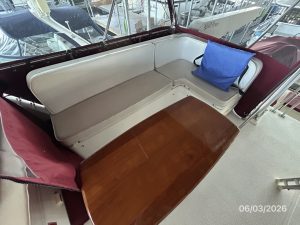 cockpit, Grand Banks 46 Classic, trawler for sale