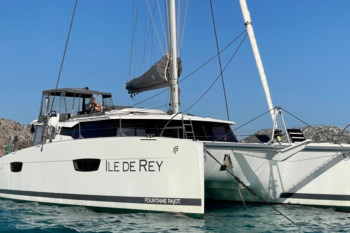 exterior, FP 47 Saona, catamaran for sale