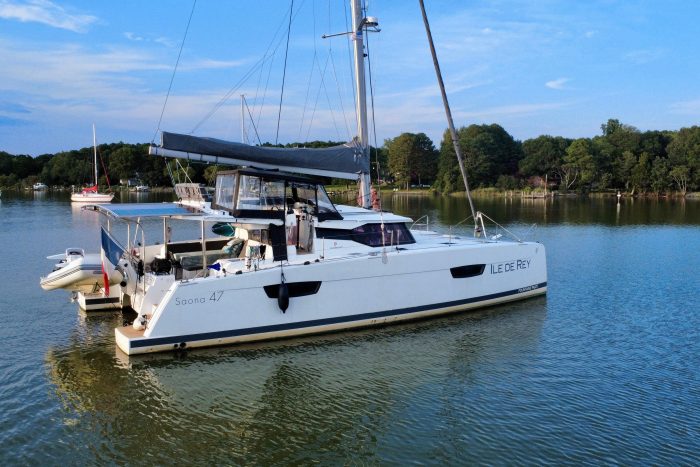 exterior, FP 47 Saona, catamaran for sale