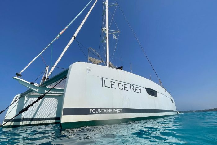 exterior, FP 47 Saona, catamaran for sale