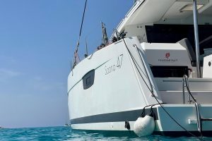 exterior, FP 47 Saona, catamaran for sale