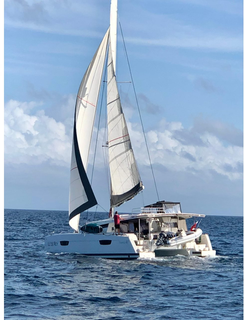 underway, FP 47 Saona, catamaran for sale