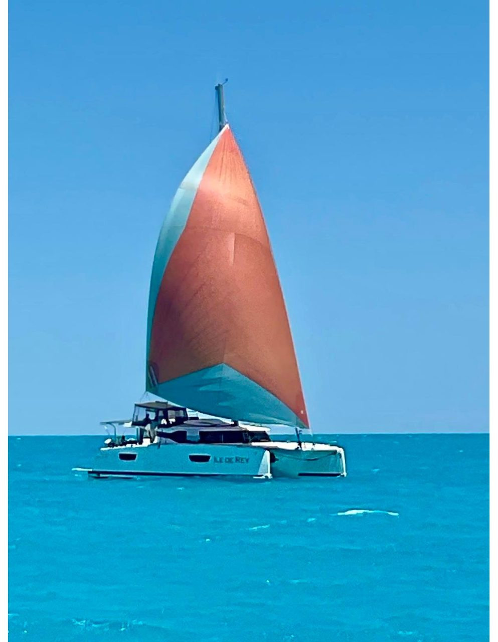 underway, FP 47 Saona, catamaran for sale