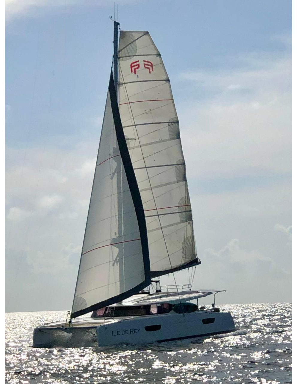 underway, FP 47 Saona, catamaran for sale