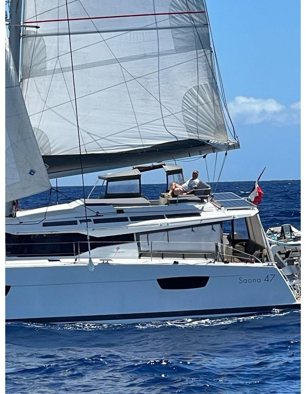 exterior, FP 47 Saona, catamaran for sale
