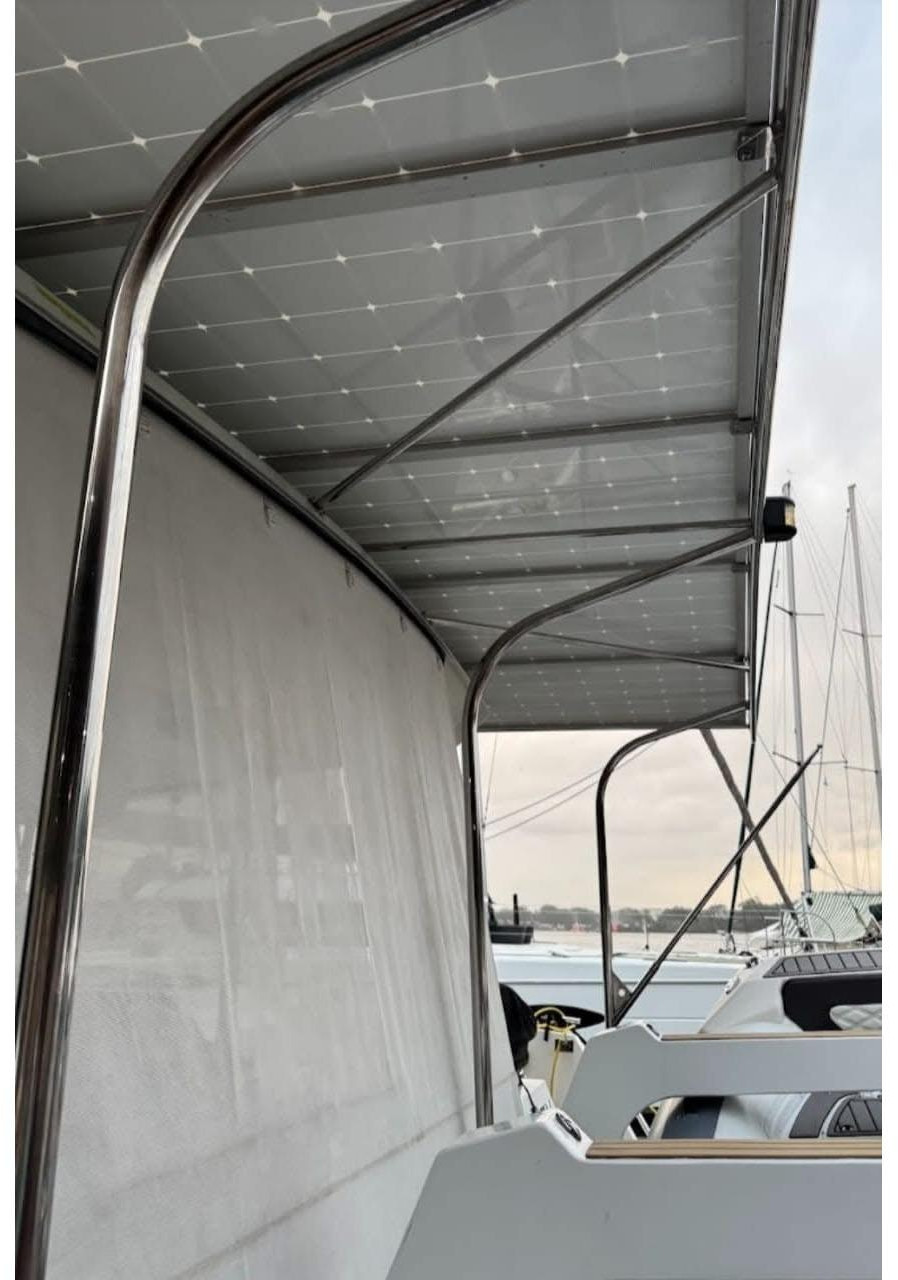 deck, FP 47 Saona, catamaran for sale