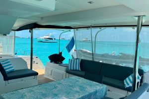 cockpit, FP 47 Saona, catamaran for sale