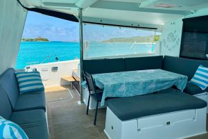 cockpit, FP 47 Saona, catamaran for sale