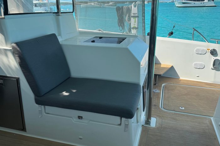 cockpit, FP 47 Saona, catamaran for sale