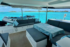 cockpit, FP 47 Saona, catamaran for sale