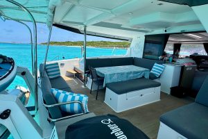 cockpit, FP 47 Saona, catamaran for sale