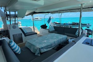 cockpit, FP 47 Saona, catamaran for sale