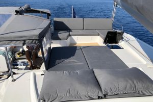 cockpit, FP 47 Saona, catamaran for sale