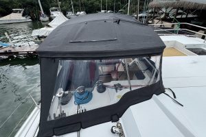cockpit, FP 47 Saona, catamaran for sale