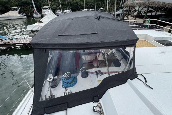 cockpit, FP 47 Saona, catamaran for sale