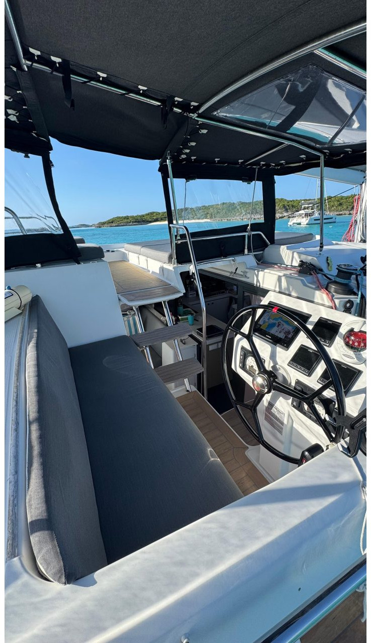 helm, FP 47 Saona, catamaran for sale