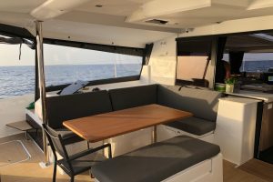 deck, FP 47 Saona, catamaran for sale