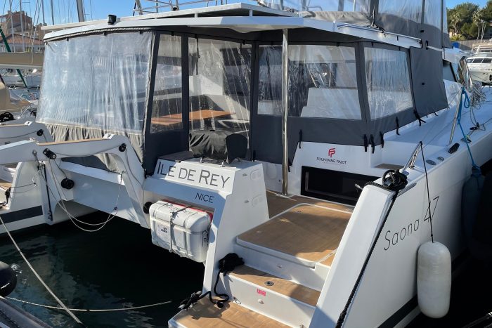 exterior, FP 47 Saona, catamaran for sale
