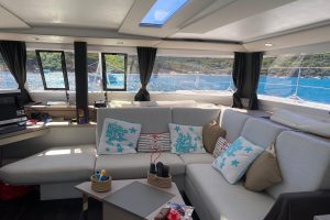 salon, FP 47 Saona, catamaran for sale