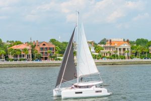 underway, Lagoon 38, catamaran for sale