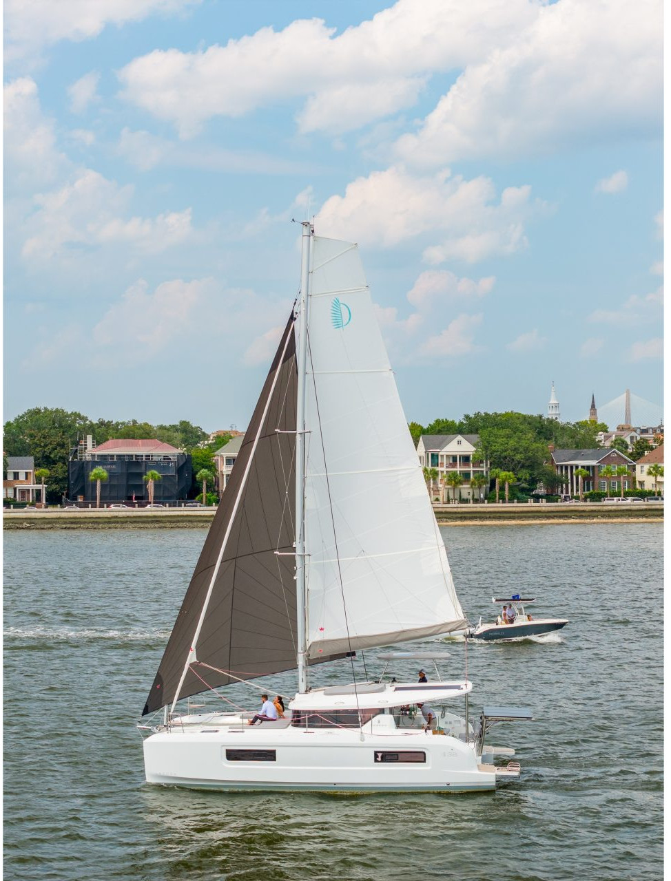 underway, Lagoon 38, catamaran for sale