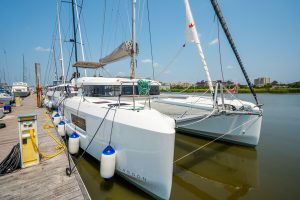 exterior, Lagoon 38, catamaran for sale