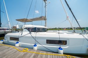 exterior, Lagoon 38, catamaran for sale