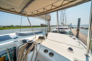 deck, Lagoon 38, catamaran for sale