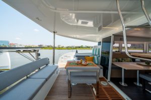 cockpit, Lagoon 38, catamaran for sale
