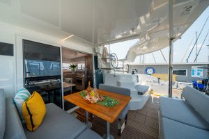 cockpit, Lagoon 38, catamaran for sale