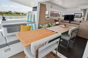salon, Lagoon 38, catamaran for sale