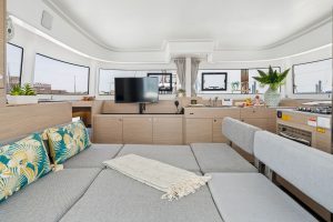 salon, Lagoon 38, catamaran for sale