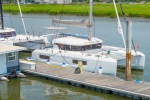 exterior, Lagoon 38, catamaran for sale