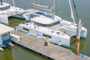 exterior, Lagoon 38, catamaran for sale