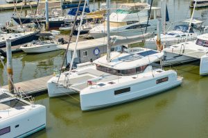 exterior, Lagoon 38, catamaran for sale