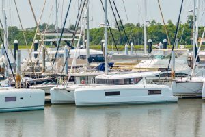 exterior, Lagoon 38, catamaran for sale