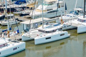 exterior, Lagoon 38, catamaran for sale
