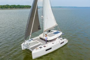 underway, Lagoon 38, catamaran for sale