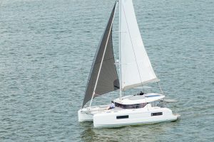 underway, Lagoon 38, catamaran for sale