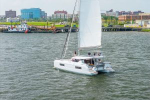 exterior, Lagoon 38, catamaran for sale
