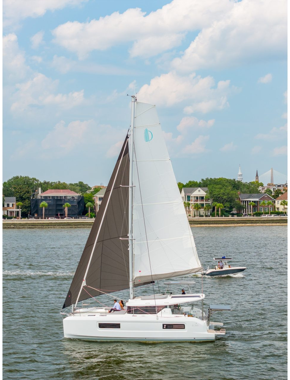 underway, Lagoon 38, catamaran for sale