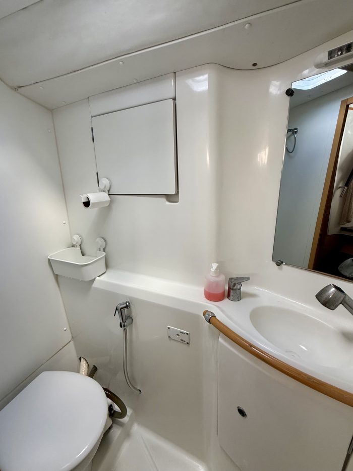 bath, Lagoon 380, catamaran for sale