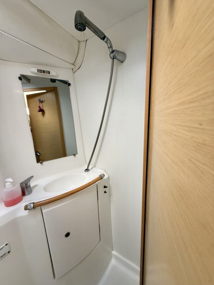 bath, Lagoon 380, catamaran for sale
